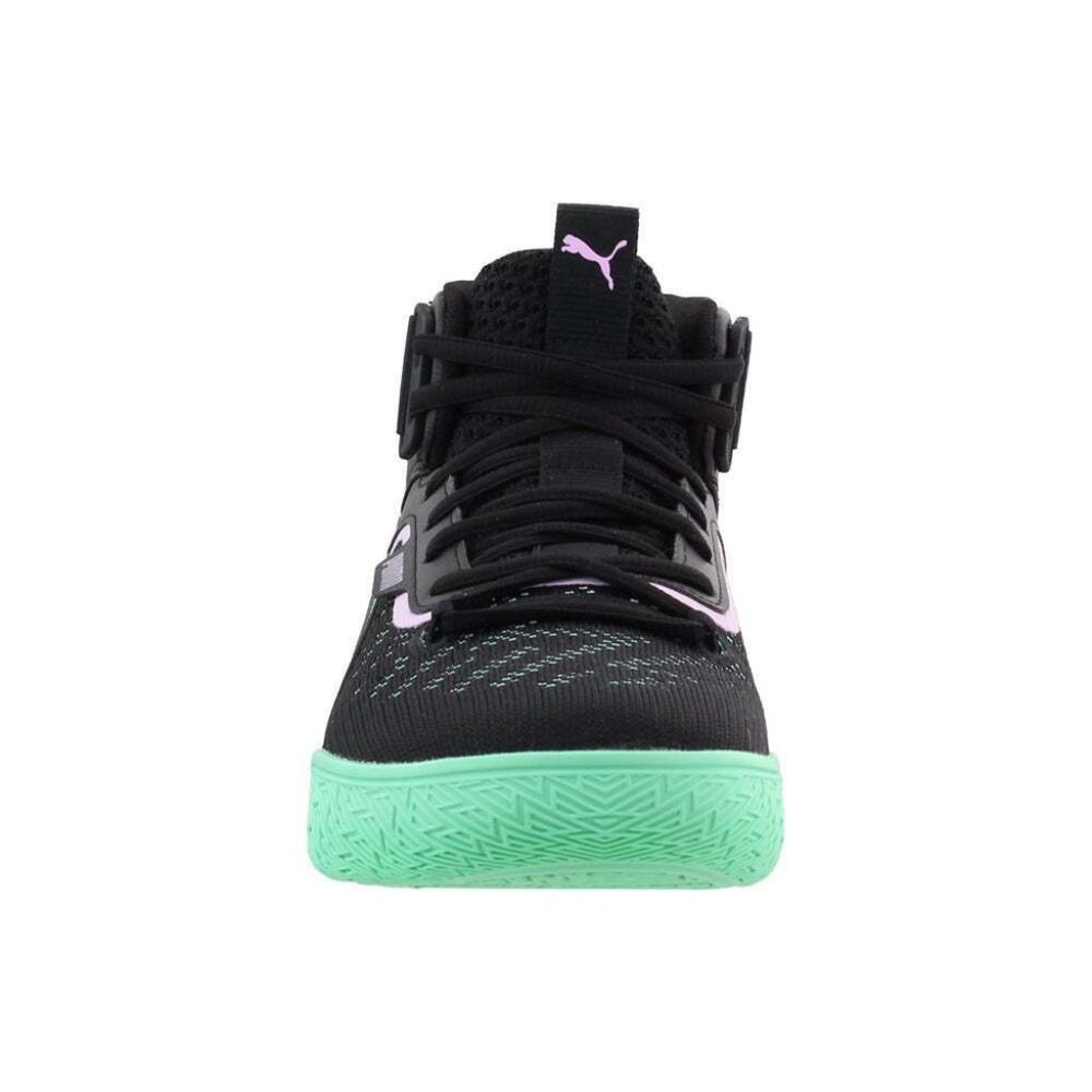 Puma Legacy Dark Mode Basketball  Mens Black, Grey Sneakers Athletic Shoes - Picture 7 of 8
